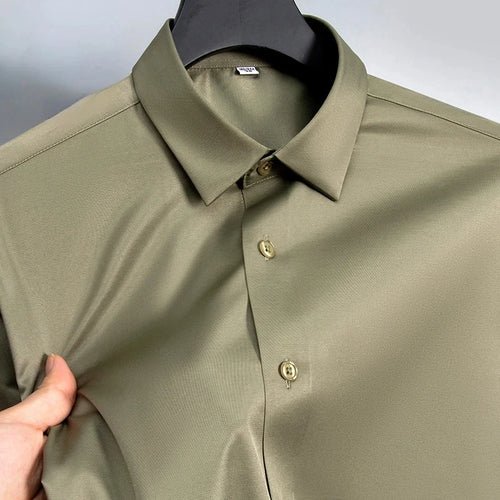 Chemise Coupe Ajustée Manches Longues - deslyshopping