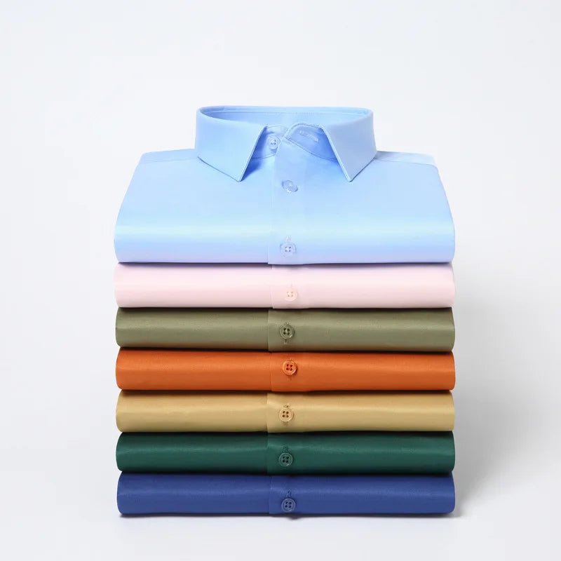 Chemise Coupe Ajustée Manches Longues - deslyshopping