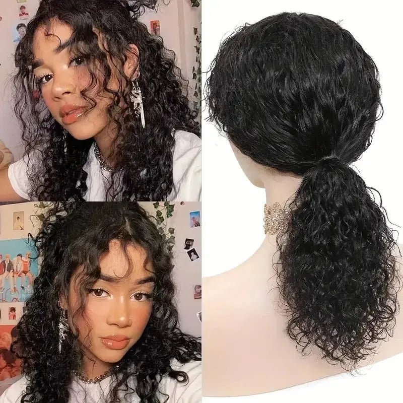 Cheveux ondulés avec frange - deslyshopping