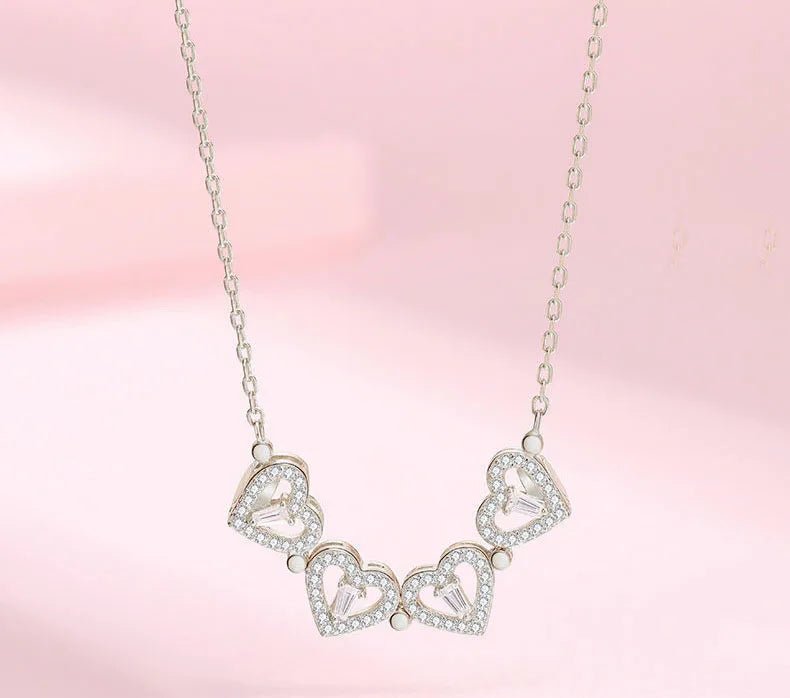 🌿 Collier Trèfle Pliable ANKA en Argent Sterling S925 🌿 - deslyshopping