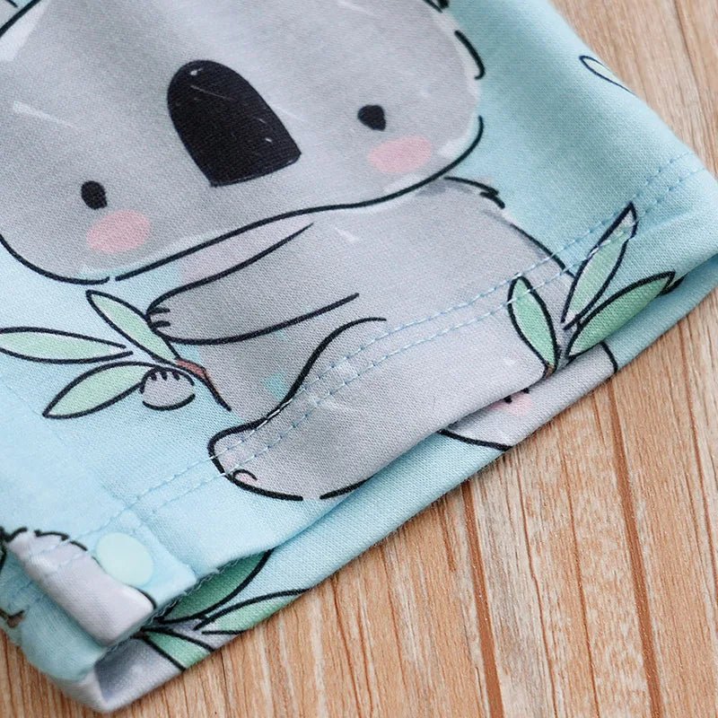 🌞👶 Combinaison d'été pour nouveau - né, imprimé koala bleu 🐨 - deslyshopping