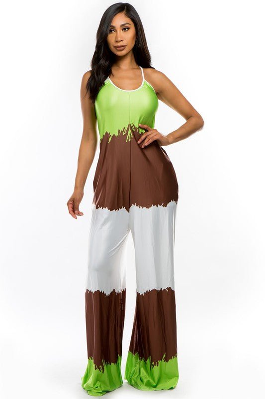 COMBINAISON SEXY À IMPRIMÉS MULTIPLES - deslyshopping