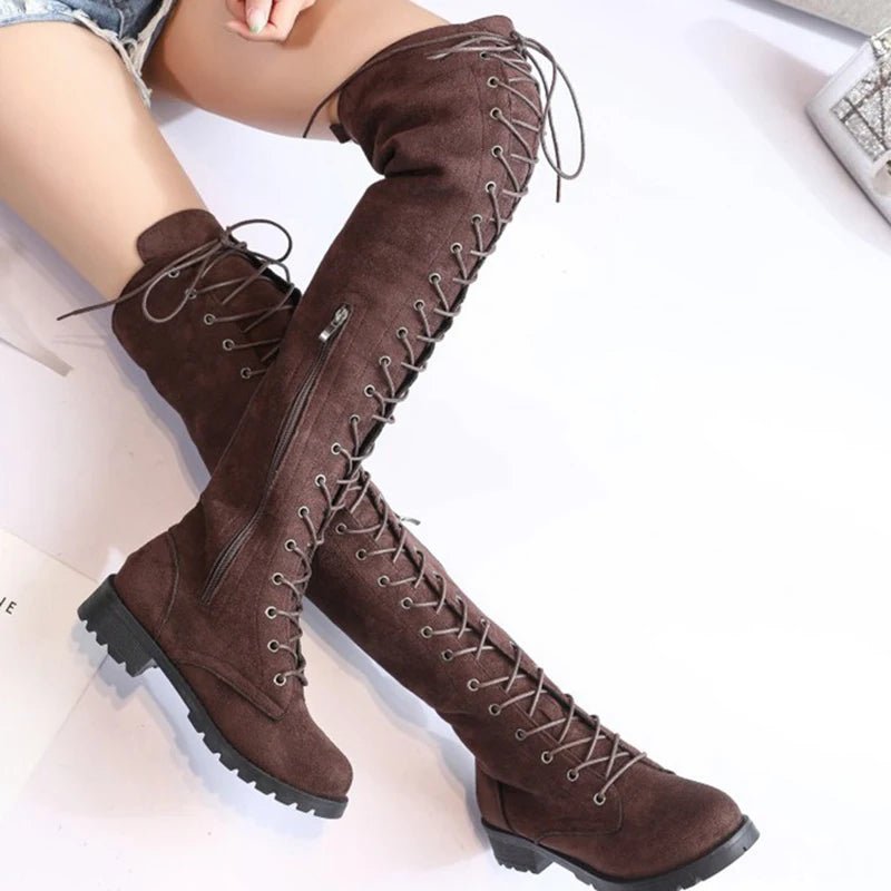 COOTELILI Cuissardes à lacets - deslyshopping