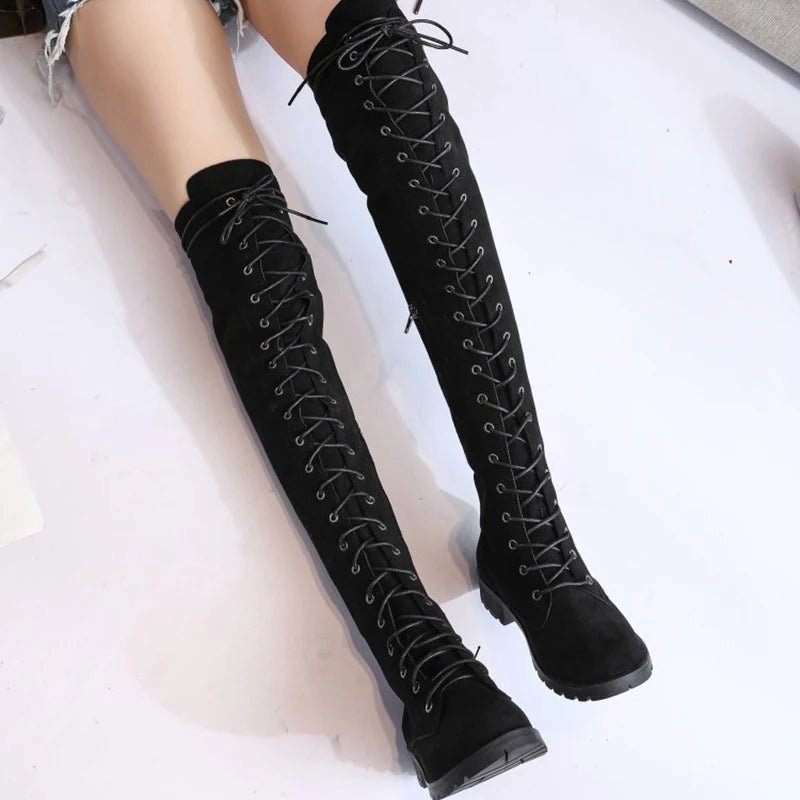 COOTELILI Cuissardes à lacets - deslyshopping