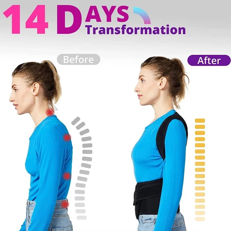 Correcteur de Posture Réglable pour le Dos - deslyshopping