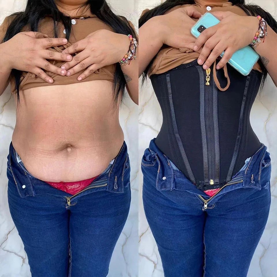 Corset à fermeture éclair - deslyshopping
