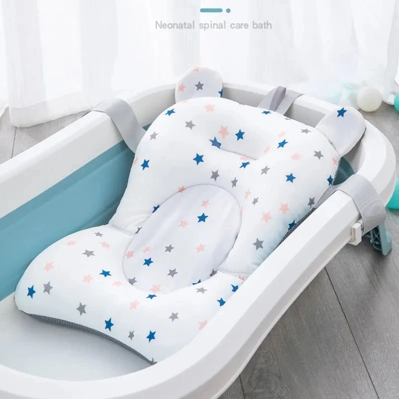 🛁 Coussin de Baignoire Portable pour Bébé – Confort et Sécurité - deslyshopping