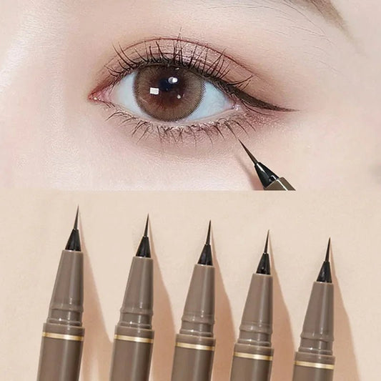 Crayon Eyeliner Ultra Fin Noir Brun pour Cils Inférieurs - deslyshopping