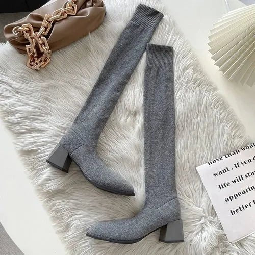 🖤 Cuissardes Chaussettes Femme - deslyshopping