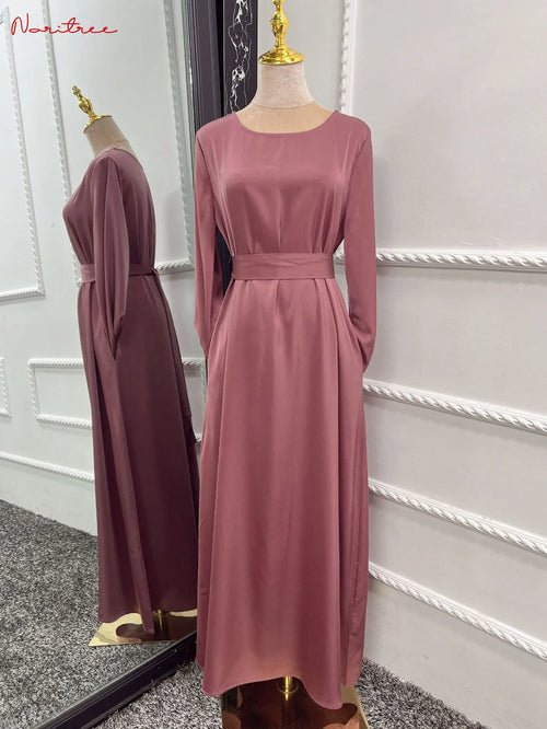 Djellaba en satin de soie - deslyshopping