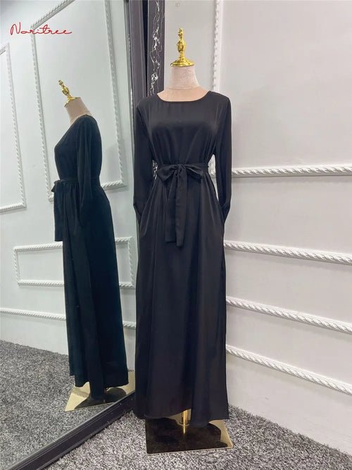 Djellaba en satin de soie - deslyshopping