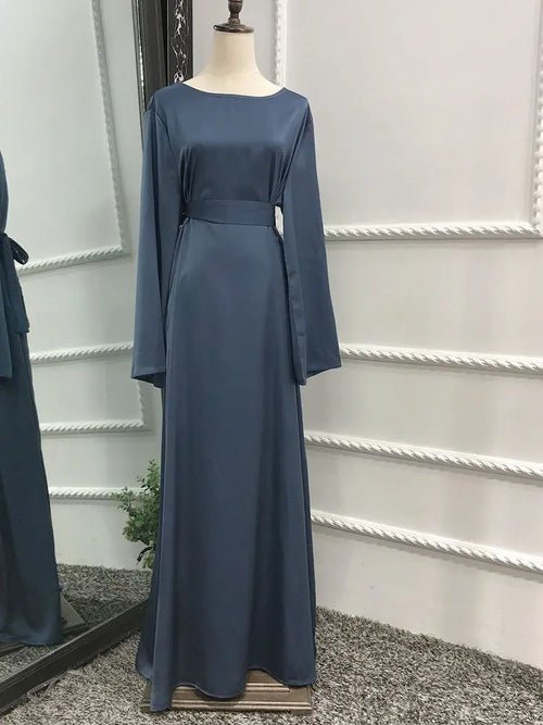 Djellaba en satin de soie - deslyshopping
