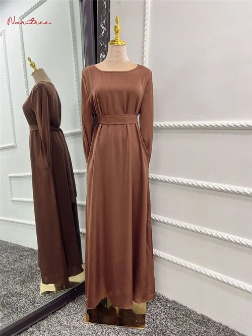 Djellaba en satin de soie - deslyshopping