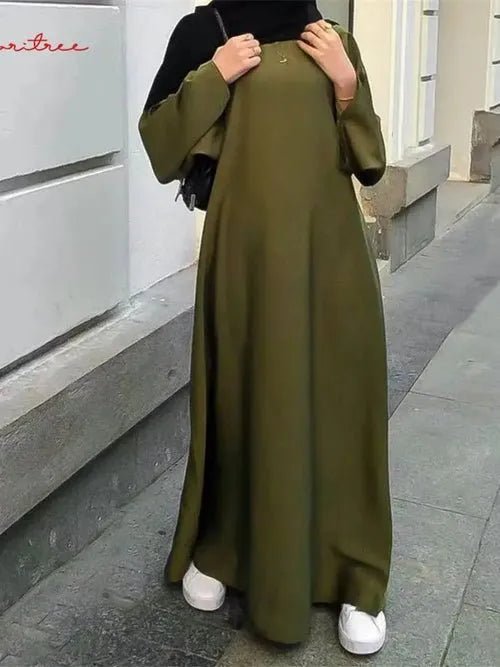 Djellaba en satin de soie - deslyshopping