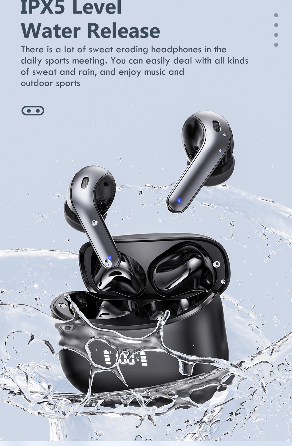 🎧 Écouteurs LED TWS Bluetooth 5.0 - deslyshopping