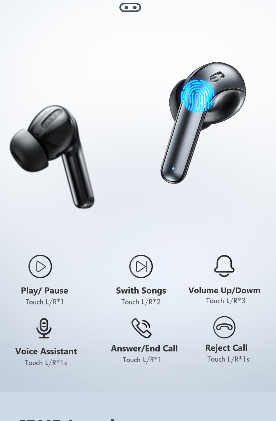 🎧 Écouteurs LED TWS Bluetooth 5.0 - deslyshopping