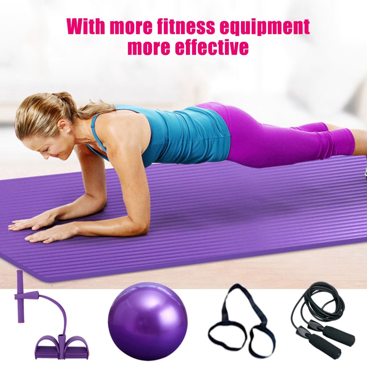 Ensemble de 5 Exercices de Yoga et de Fitness de Luxe 🧘‍♀️💪 - deslyshopping