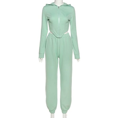 💚 Ensemble Deux Pièces Décontracté & Sporty - deslyshopping