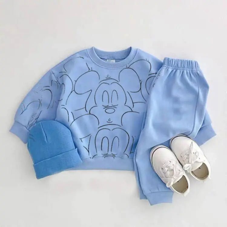 Ensemble Survêtement Été pour Bébé Garçon - Imprimé Cartoon Designer - deslyshopping