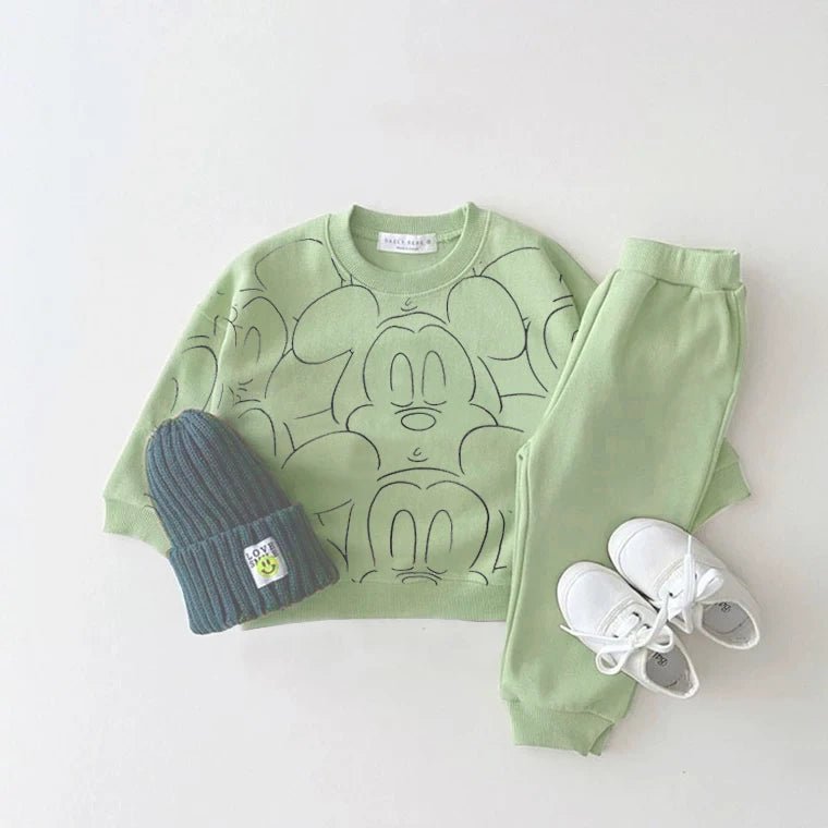 Ensemble Survêtement Été pour Bébé Garçon - Imprimé Cartoon Designer - deslyshopping