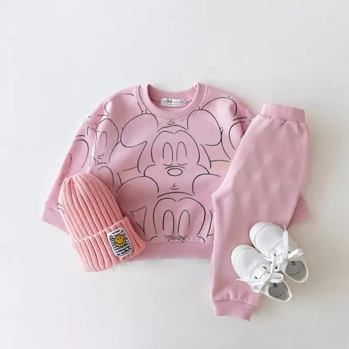 Ensemble Survêtement Été pour Bébé Garçon - Imprimé Cartoon Designer - deslyshopping