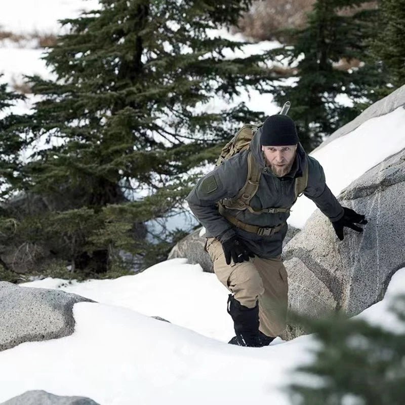 Ensemble Veste d'Hiver Imperméable à Capuche - deslyshopping