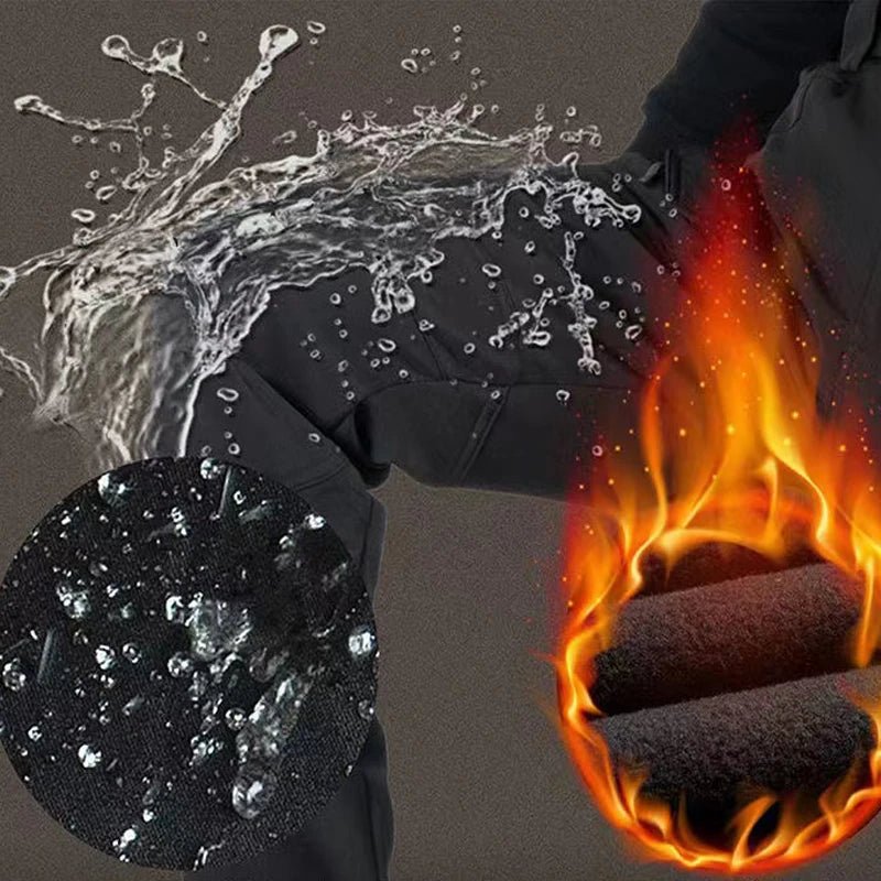 Ensemble Veste d'Hiver Imperméable à Capuche - deslyshopping