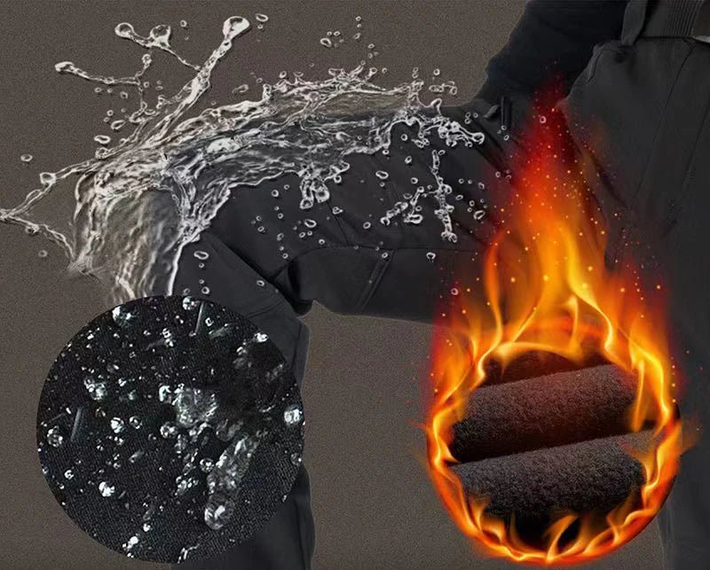 Ensemble Veste d'Hiver Imperméable à Capuche - deslyshopping