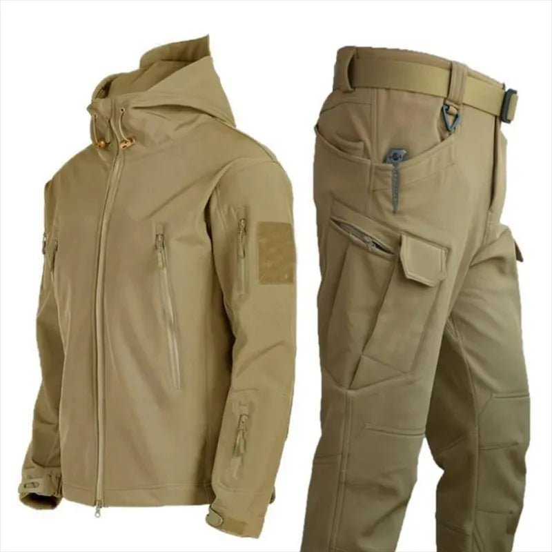 Ensemble Vêtements de Chasse Hiver – Veste "Cuir de Requin" - deslyshopping