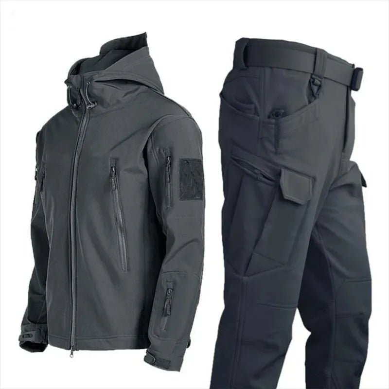 Ensemble Vêtements de Chasse Hiver – Veste "Cuir de Requin" - deslyshopping
