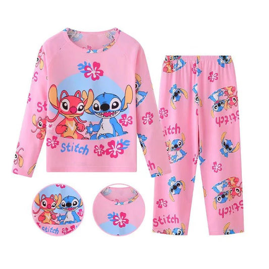 Ensembles de Vêtements de Printemps pour Enfants - Stitch & Angel 🌙 - deslyshopping