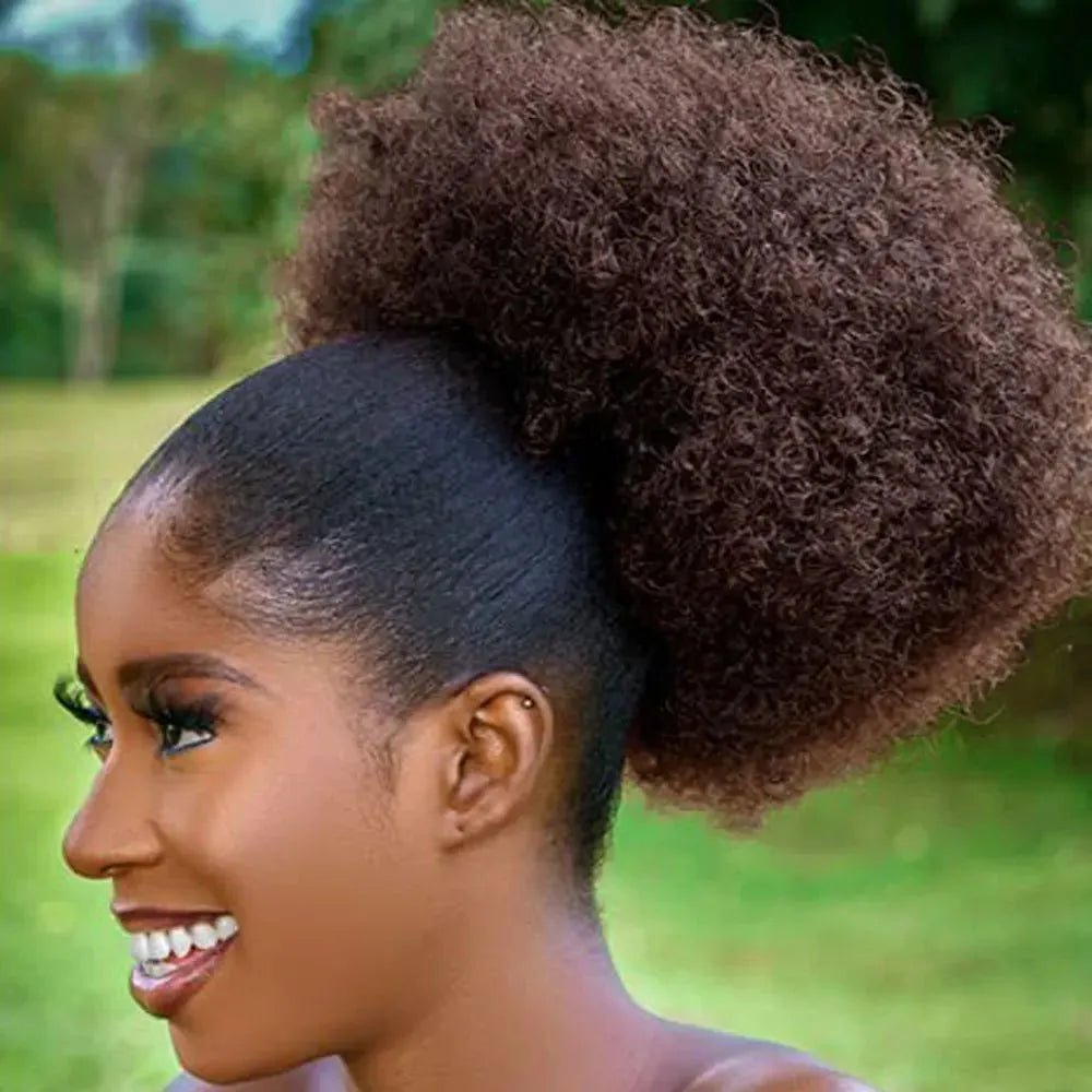 Extensions de queue de cheval Afro 10 pouces - deslyshopping