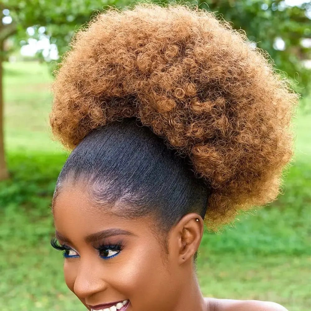 Extensions de queue de cheval Afro 10 pouces - deslyshopping