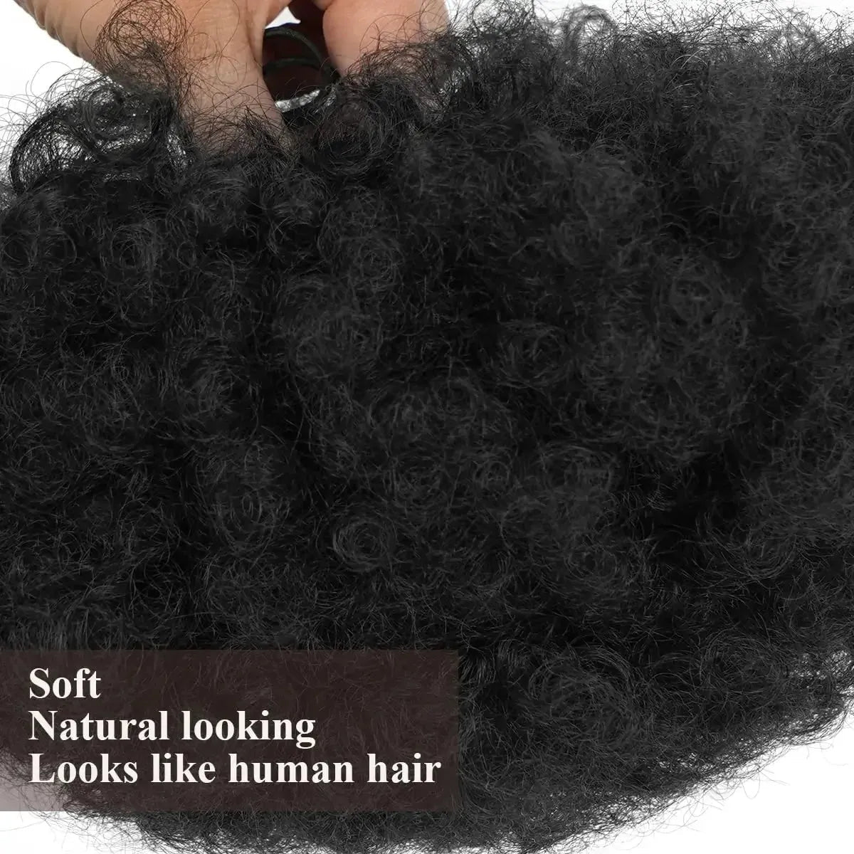 Extensions de queue de cheval Afro 10 pouces - deslyshopping