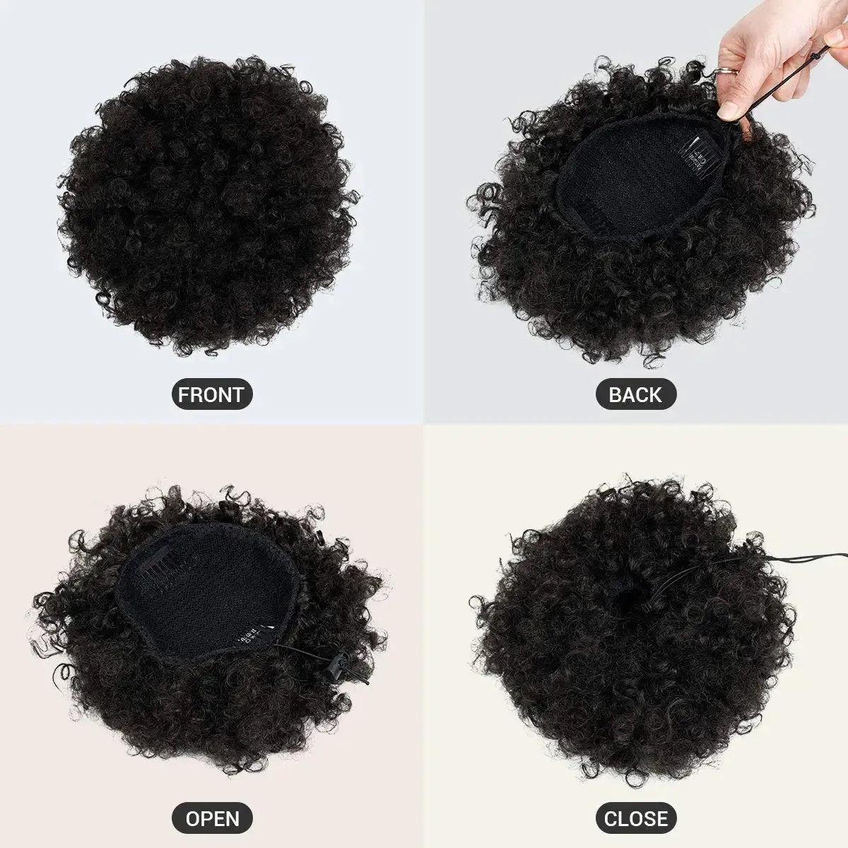 Extensions de queue de cheval Afro 10 pouces - deslyshopping