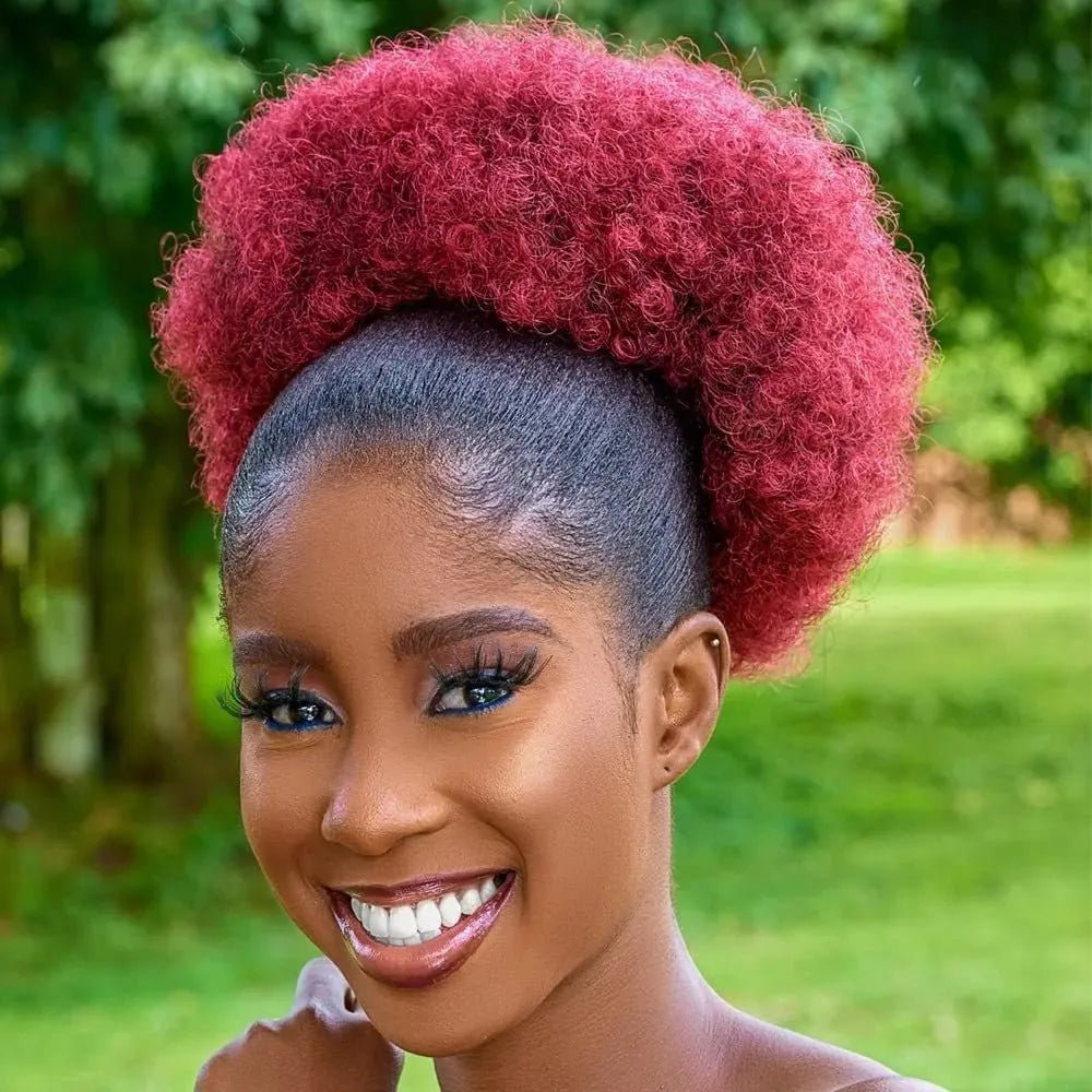 Extensions de queue de cheval Afro 10 pouces - deslyshopping