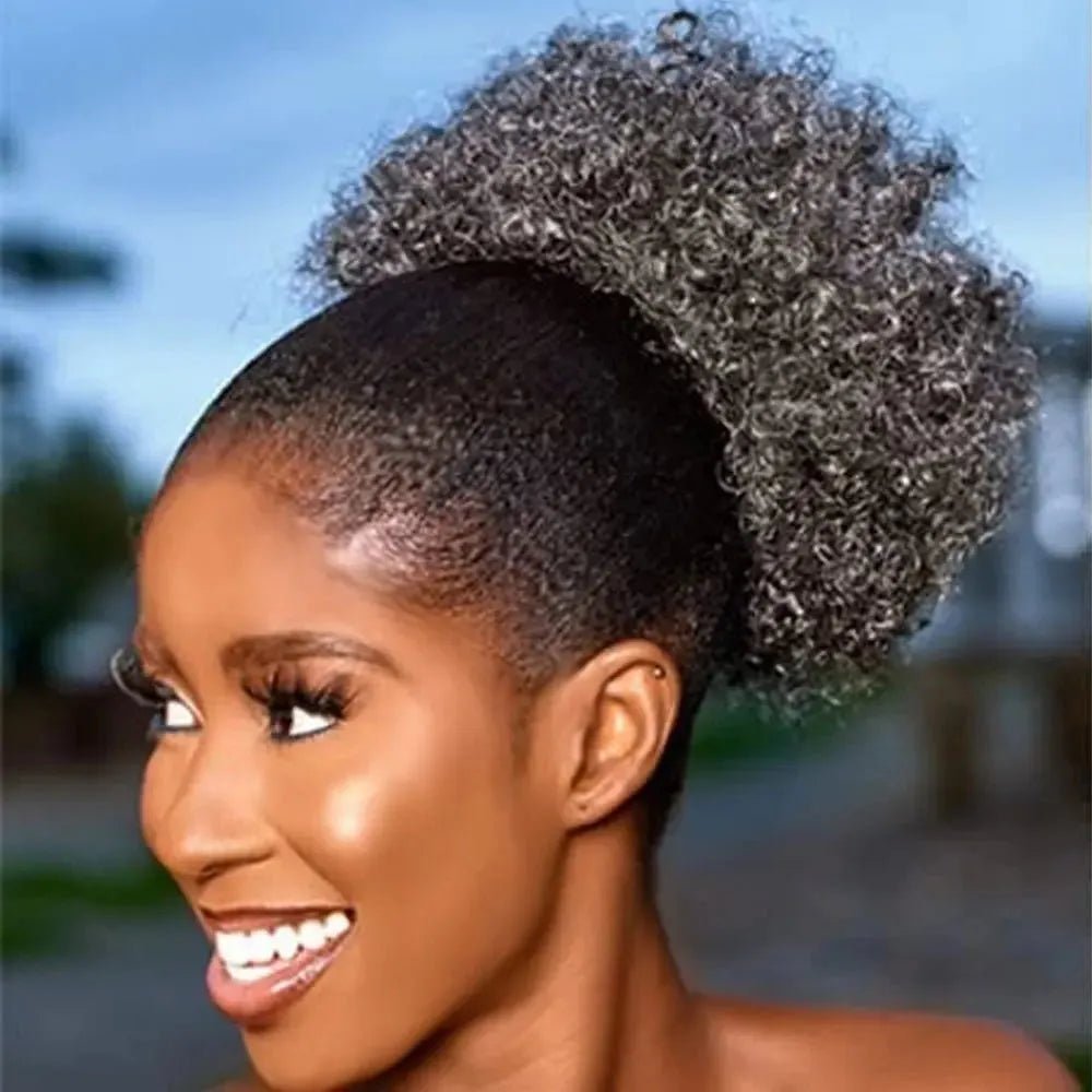 Extensions de queue de cheval Afro 10 pouces - deslyshopping