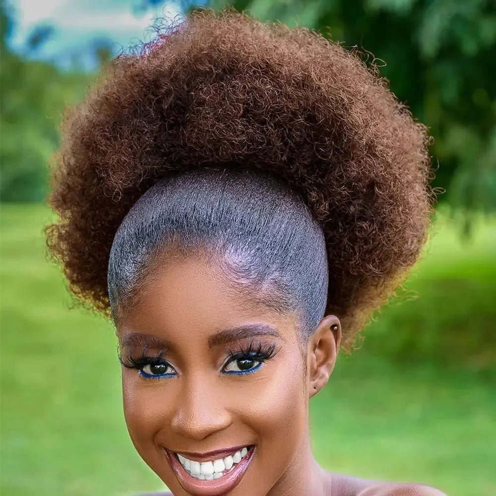 Extensions de queue de cheval Afro 10 pouces - deslyshopping