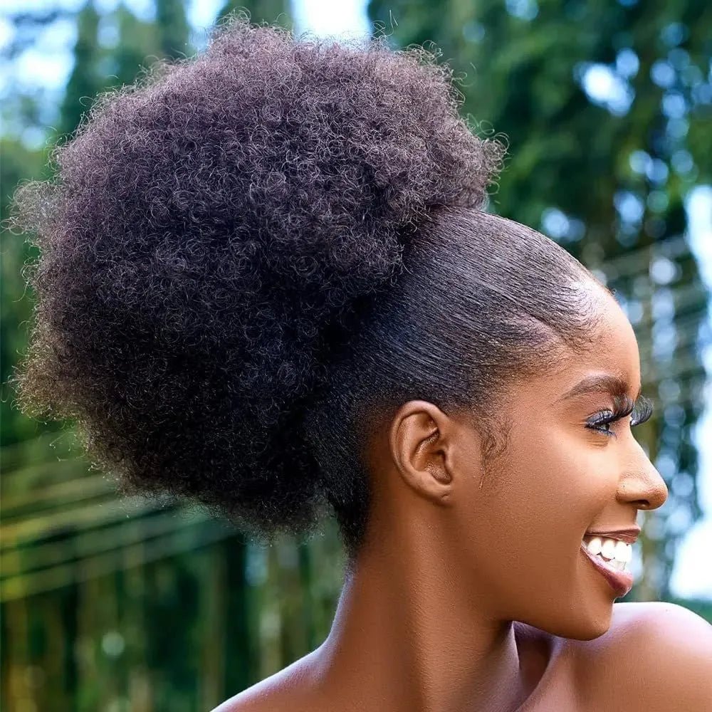 Extensions de queue de cheval Afro 10 pouces - deslyshopping