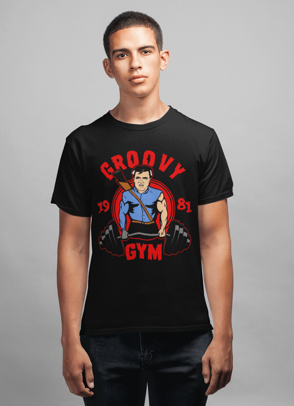 Groovy gym T-shirt - deslyshopping