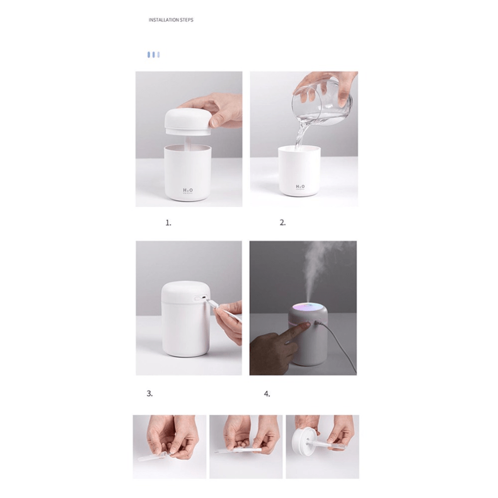 Humidificateur d'air portable - deslyshopping