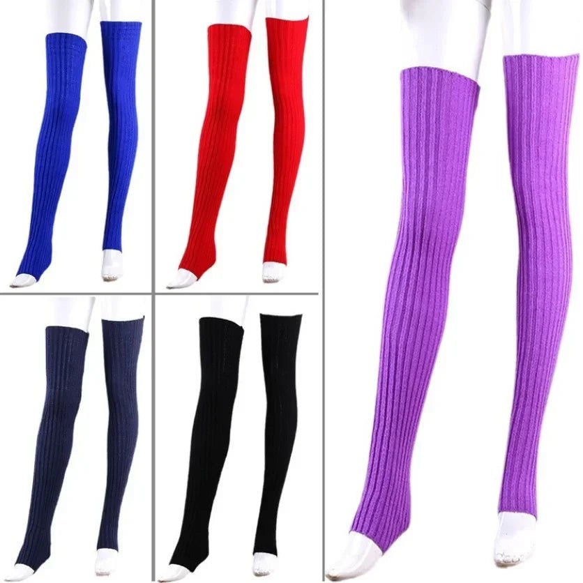 Jambières d’Hiver Chaudes en Tricot Extensible - deslyshopping