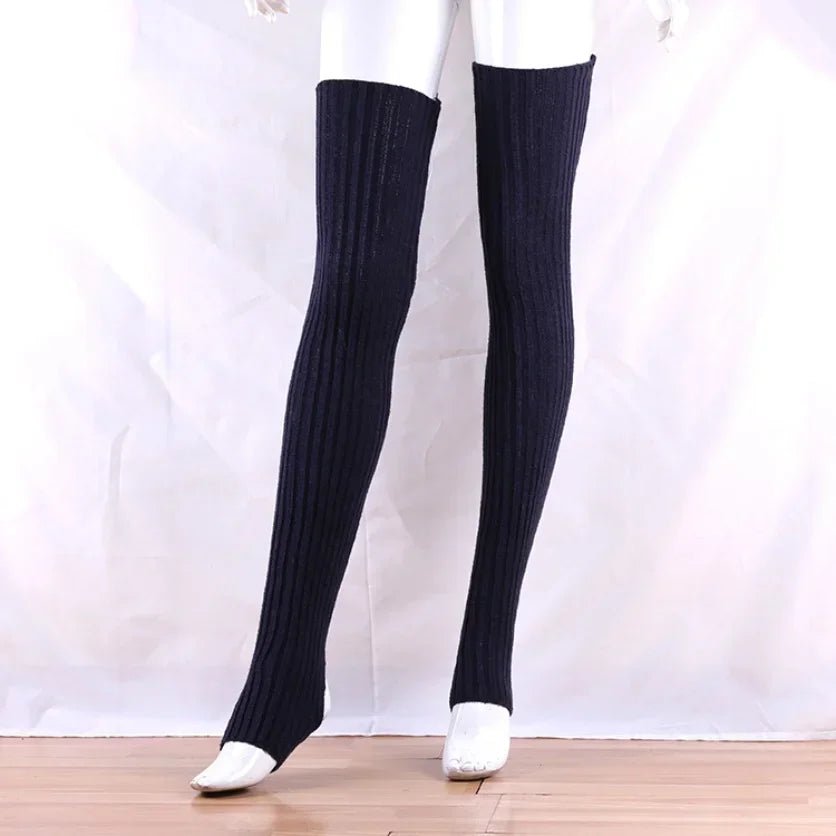 Jambières d’Hiver Chaudes en Tricot Extensible - deslyshopping