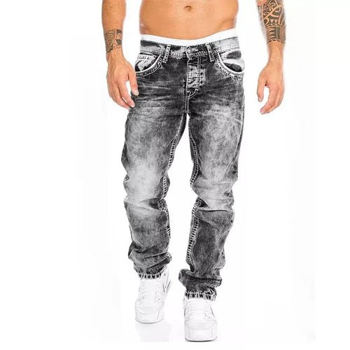 Jeans Slim Homme - Marques Straight Stretch - deslyshopping