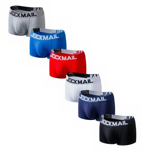 JOCKMAIL Lot de 6 Boxers en Coton pour Homme 🩳 - deslyshopping