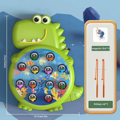 🎣 Jouet de Pêche Magnétique Dinosaure - Jeu Éducatif et Amusant 🦕 - deslyshopping