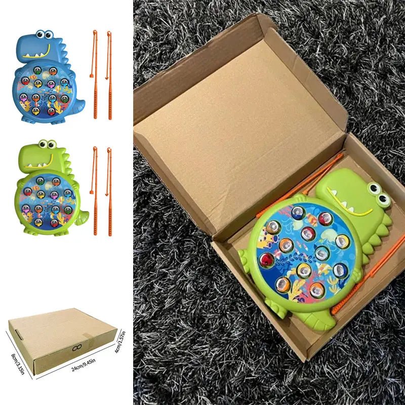 🎣 Jouet de Pêche Magnétique Dinosaure - Jeu Éducatif et Amusant 🦕 - deslyshopping