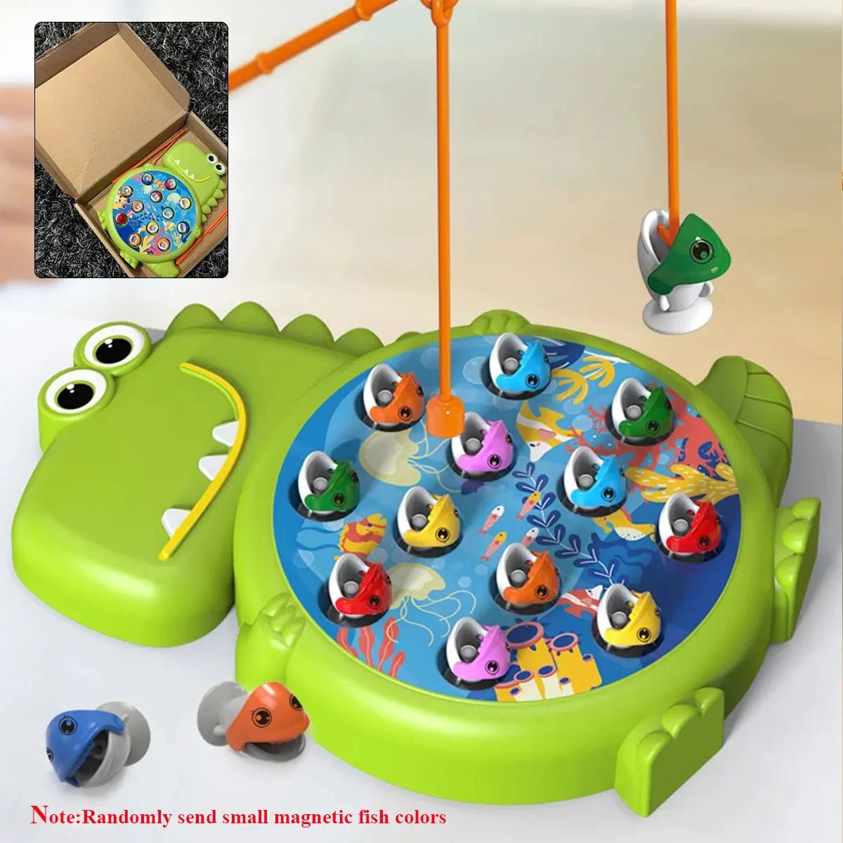 🎣 Jouet de Pêche Magnétique Dinosaure - Jeu Éducatif et Amusant 🦕 - deslyshopping