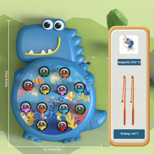 🎣 Jouet de Pêche Magnétique Dinosaure - Jeu Éducatif et Amusant 🦕 - deslyshopping