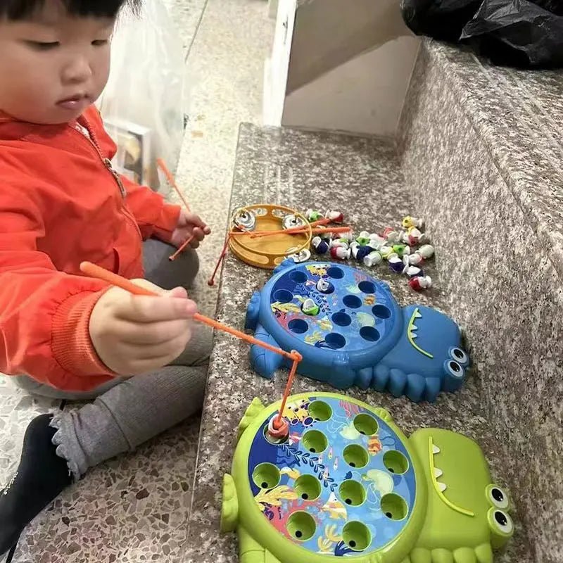 🎣 Jouet de Pêche Magnétique Dinosaure - Jeu Éducatif et Amusant 🦕 - deslyshopping